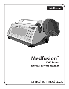 Medfusion 3000 Series Service Manual
