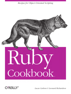 Книга рецептов Ruby
