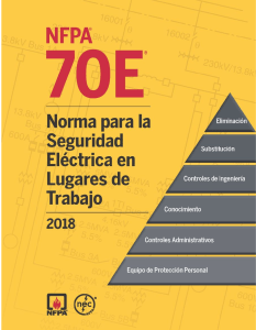 NFPA 70E -2018 Espanol