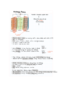 Notes on lithium ion batteries