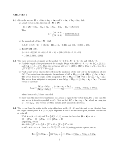 Vector Algebra & Fields: Exercise Problems