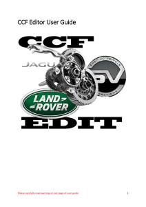 CCF Editor User Guide EN