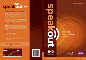 Speakout 2nd edition advanced student bo
