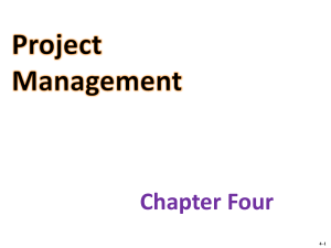 Chapter 4 Project Management (2)