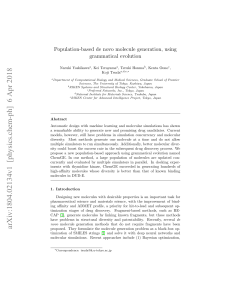 PAPER Population-based de novo molecule generation 1804.02134