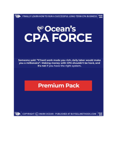 Ocean CPA FORCE - Method Hunter
