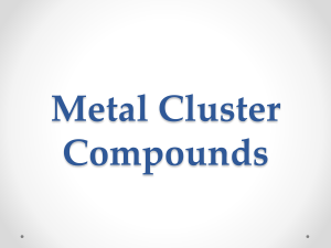 metal cluster compounds