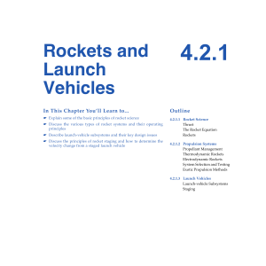 Rockets and Launch Vehicles: Principles & Systems