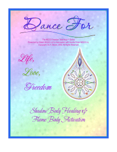 dance for life handbook[ashayana deane]