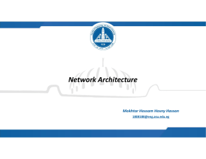Mokhtar Hossam -Network architecture