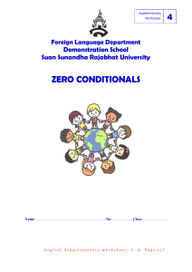 Zero-conditional