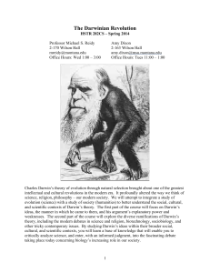 Darwinian revolution 