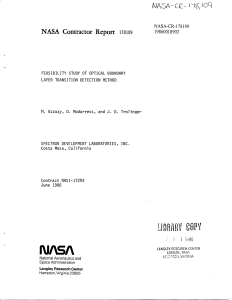 Feasibility study of optical boundary la