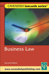 Business Law BOOK