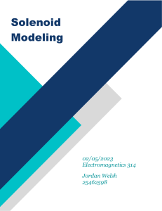 Electromagnetics Practical 2 FINAL COMBINED SUBMISSION