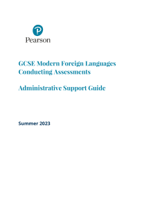 GCSE-MFL-Administrative-Support-Guide