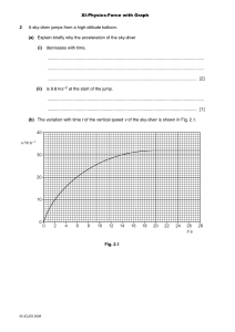 Physics Exam: Forces & Motion with Graphs