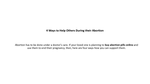 4 Ways to Help Others During their Abortion