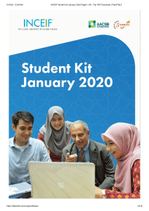 INCEIF Student Kit January 2020 Pages 1-50 - Flip PDF Download   FlipHTML5