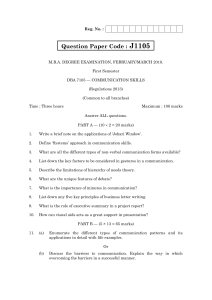 DBA7105- exam questions