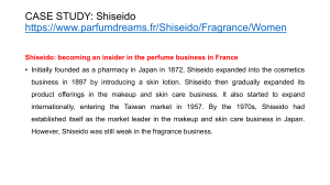 Case of Shiseido