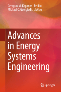 Advances in Energy Systems Engineering - Kopanos - 2017