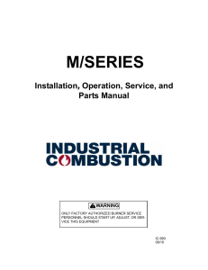 installation-operation-service-and-parts-manual