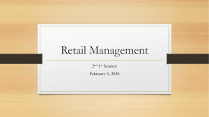 Retail Management 020520 meeting