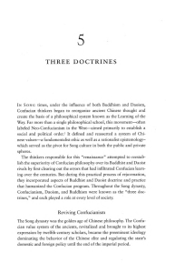  Three Doctrines  from The Age of Confucian Rule