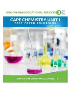 CHEMISTRYPASTPAPERSOLUTIONSFORCAPE(PSY&CO)