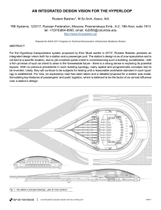 RB Systems Hyperloop ASCE Whitepaper