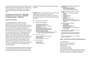 Government Budgeting & Accounting Document