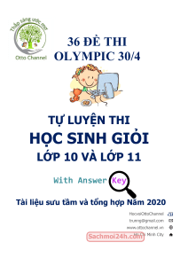 36 Đề Thi Olympic HSG Lớp 10, 11 with Key