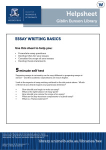 Essay Basics-1