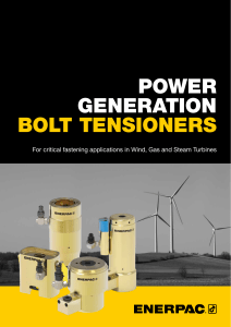 Enerpac Power Generation Bolt Tensioners GB