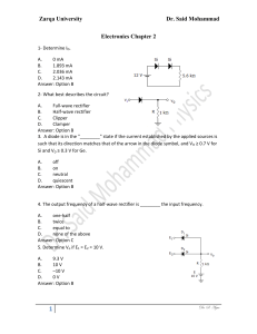 Electronics-questions-chapter 2