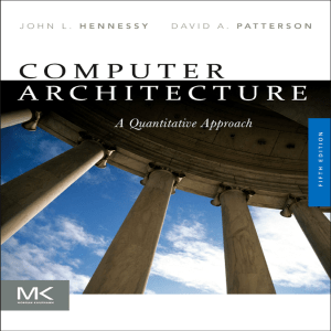CS422-Computer-Architecture-patterson-5th-edition