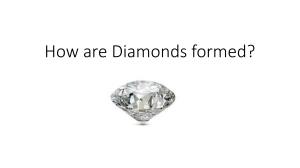 How are Diamonds form