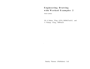 Engineering Drawing with Worked Examples