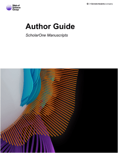 ScholarOne-Manuscripts-Author-Guide