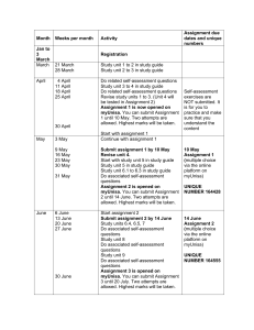 COS1501 Study Plan for 2022 (1)