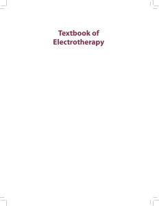 Electrotherapy Textbook: Principles, Modalities, and Applications