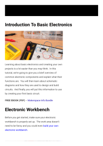 Basic Electronics Tutorial for Beginners