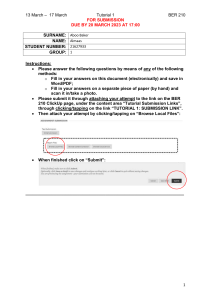 Tutorial 1 - BER 210 2023 answers