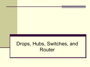 Physical Layer - Routers, Switches, and Hubs