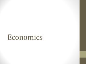 1. Economics 