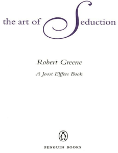 The Art of Seduction by Robert Greene(pdfarchive.in)