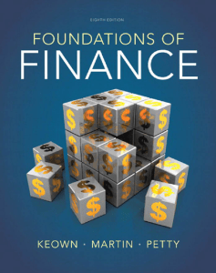 International Trade Finance Foundations of Finance 8th ed