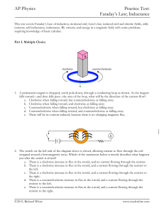 practice test-12-electromagnetic induction