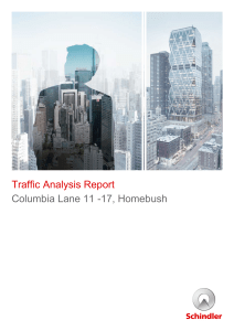 DA2019.143 (Revised) - Lift Operation Traffic Analysis Report - 11-17 Columbia Lane, Homebush